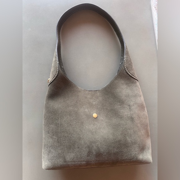 Coach Brooklyn 28 in Olive Suede 🫒 - Picture 5 of 9